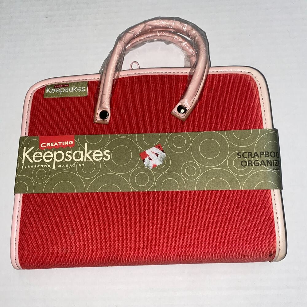 NWT Keepsakes Scrapbook Project Zip Up Bag Fun With Photos Memories Crafts